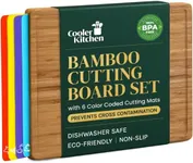 Bamboo Wood Cutting Board Set, Bamb