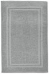 La Maison 100% Cotton Super Soft and Absorbent Bath Mat Shower Mat 50cms x 80cms Hotel Frame Stripe Border (Grey)