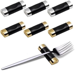 Homefantasy 6 Piezas de Soporte para Palillos,Cucharas y Titulares de Palillos,Porta Palillos de Aleación,Sushi Palillos Resto,para Juego de Cubiertos Asiáticos de Mesa,Accesorios para Restaurantes