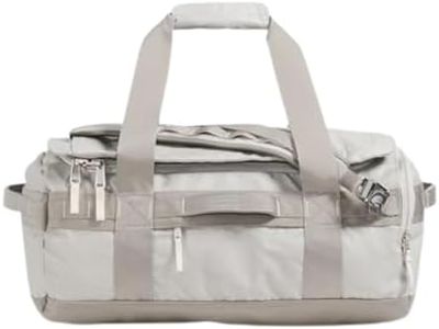 THE NORTH FACE Men's Base Camp Voyager Duffel 42l Gym Bag, Soapstone/Stone Slab, One Size, Sport
