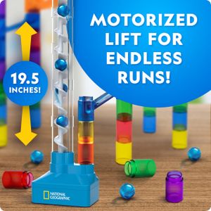 National Geographic Marble Run Set – 150-Piece STEM Toy
