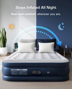 Active Era King Inflatable Mattress – Air Bed with Built-In Pump