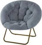 DUMOS Comfy Saucer Chairs Cozy Faux