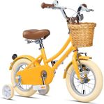 Glerc 12 Inch Kids Girls Bike for 3