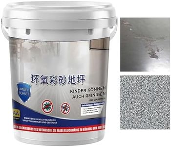 Epoxy Colored Sand Floor Paints, Waterproof Non-Slip High Gloss Paints External Grinding Anti - Slip For Wood Concrete Tile Countertop House Garage Bathroom