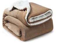 VAS COLLECTIONS New Born Baby All Season Ultra Soft Plush Kids Blanket (Beige & Cream)