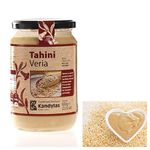 Greek Tahini ( Hulled ) Sesame Seeds Spread, Traditional Flavour, 650g, Glass jar