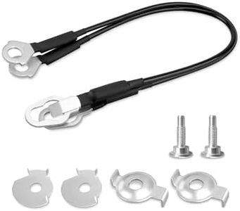 Hulyxayfave 2 PCS Tailgate Support Cable Fit for Ford F-150 F150 2004-2014 Lincoln Mark LT 2006-2008, 24 1/2 Inch Tailgate Lift Support Cable, Replace 4L3Z-5443052-AA