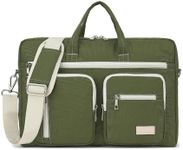 15-15.6 inch Laptop Shoulder Bag, for MacBook Pro 16, Hp Lenovo Dell 14 inch Waterproof Messenger Bag Case Sleeve (Army green)