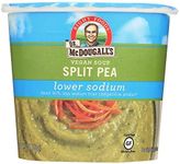 Dr. McDougall's Right Foods Vegan Split Pea Soup, Lower Sodium, 1.9-Ounce Cups (Pack of 6) ( Value Bulk Multi-pack)