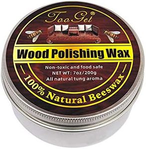 TooGet Wood Seasoning Beeswax Furniture Polish & Restoration Care Beeswax, Suit for Woods & Furniture, Bamboo, Wooden Surfaces, Wood Polish Protection - 7OZ