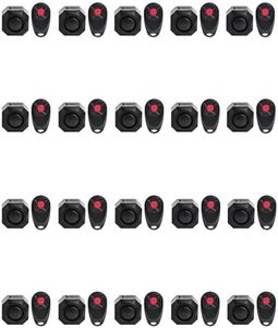 GREENCYCLE USB Rechargeable Alarm, Anti Theft Vibration Sensor, Waterproof Wireless Remote Alarm for Electric Scooter, Ebike, Motorcycle, Trailer, Bicycle（20PK
