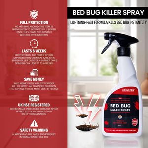 Karlsten Bed Bug Killer Spray 500ml – Fast-Acting Pest Control