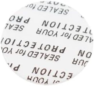 Foam Lid Liner,ULIFESTAR Waterproof Pressure Sensitive Sealer,Round Jar Inserts Sealer,Foam Resistant Tamper Bottle Seals Gasket,Pressure Activated Seals (300pcs, 19mm/0.75")
