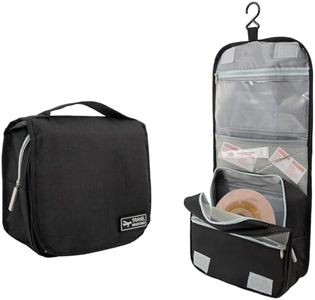 Ostomy Colostomy Travel Bag Hanging Ostomy Supplies Bags for Ostomy Colostomy Foley Catheter, Medical Supplies Ileostomy Ostomy Pouch Accessories Hanging Toiletry Organizer (Black)