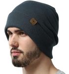 Tough Headwear Cuff Beanie Watch Cap - Warm, Stretchy & Soft Knit Hats for Men & Women - Serious Beanies for Serious Style