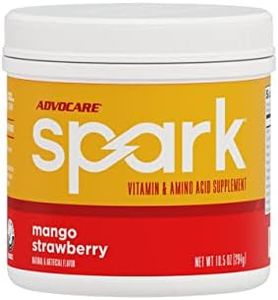 AdvoCare Spark Vitamin & Amino Acid Supplement - Focus & Energy Drink Powder Mix with Vitamin A, B-6, C & E - Also Includes L-Carnitine & L-Tyrosine - Mango Strawberry, 10.5 oz