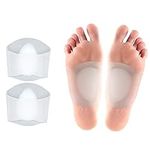 Arch Support Gel Pads for Plantar Fasciitis, Flat Feet, Soft Gel Pads Sleeves for Plantar Fasciitis Support and Flat Foot Support, Fallen Arches, Heel Spurs, Pain Relief (for Women and Men)