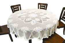 White Linen Tablecloth Cheap