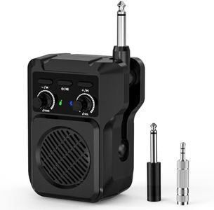 ZealSound Mini Guitar Amp, 5W Portable Practice Amp with Bluetooth