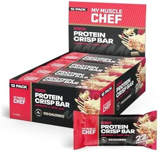 Protein Crisp Bar Raspberry & White Choc Pack of 12 x 50g