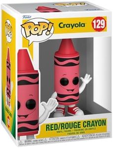 Funko Pop! Vinyl: Crayola - Red Crayon - Figura de Vinilo Coleccionable - Idea de Regalo- Mercancia Oficial - Juguetes para Niños y Adultos - Ad Icons Fans - Muñeco para Coleccionistas y Exposición