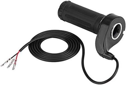Acelerador Velocidad Scooter Eléctrico, Universal Motocicleta Eléctrico Puño Torsión 3Alambre Empuñadura Manillar Moto Bicicleta Bolsillo Patinete Electrico Cable Agarre Ebike Giro Manija Pulgar