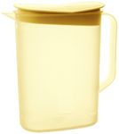 Signoraware Ocean 1.65 Litres Jug Water Storage Container Jar, Spill Proof, Liquid Tight Pourer, Bpa Free Food Grade (1650ml, Lemon Yellow, Plastic)