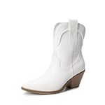 DREAM PAIRS Cowboy Ankle Boots for 