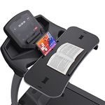 Miden Treadmill Desk Attachment, Universal Treadmill Laptop Desk, Treadmill Laptop Holder, Ergonomic Platform for Notebooks, Tablets, Laptops, Workstation for Treadmill Handlebars up to 36 inches