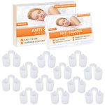 Nose Vent Sinus Relief (Pack of 12 XL Size) Soft Vents - A Simple Solution for Nasal Snorers - Reusable Snoring Device to enjoy a peaceful night's sleep - by Mobi Lock