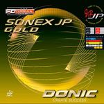 DONIC Sonex Jp Gold Table Tennis Rubber, Colour - Red