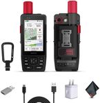 Garmin GPSMAP H1i Plus Rugged Design Premium GPS Handheld Navigator with inReach Plus Satellite Technology to Share Text, Photos, Voice Memos, SOS Off-Grid, Long Battery Life, Preloaded Maps Bundle