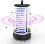 Bug Zapper Indoor, Electronic Mosquito Lamp, Fly Insect Trap for Home Bedroom Outdoor Camping, Mosquito Zapper with LED Light, Mosquito Killer, Fly Zapper Outdoor