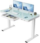 Furmax Electric Glass Standing Desk