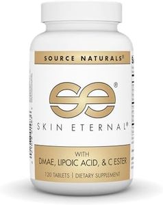 Source Naturals Skin Eternal, with DMAE, Lipoic Acid, and C Ester, for Healthy Skin Support - 120 Tablets