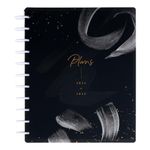 Happy Planner Disc-Bound 12-Month Academic Planner, July 2024–June 2025 Daily and Monthly Planner, Big Size, Teacher Layout, Charcoal Tones, 72 Pages, 2 Sticker Sheets, 21.59 x 27.94 cm (8 1/2" x 11")