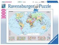 Ravensburger Political World Jigsaw Puzzle (1000 Pieces) - 14+ Years