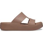 Crocs Women's Getaway Platform H-Strap, Latte, 7 UK Women