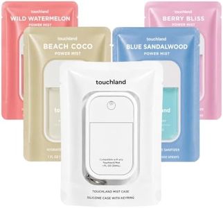 Touchland Dream 5 Hydrating Hand Sanitizer Spray & Case Gift Travel Size