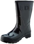 Beck Women's Fashion Warm Wellington rain boots