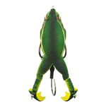 Lunkerhunt Frog Fishing Lure for Bass Fishing | Realistic Frog Lure with Prop Action (Blue Grill) | Best Topwater Lure Trout and Pike, Fish Bait with Hollow Body, Weedless Hooks