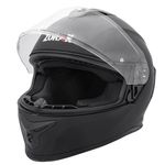 Zorax ZOR-813 Matt Black L (59-60cm) Full Face Motorbike Motorcycle Helmet ECE 22.06 Approved