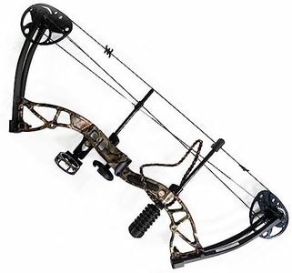 Exterminator Compound Bow 15-70lbs Folium Camo Deluxe Kit - EK Archery, Combat Australia