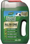 Aftercut 20400459 All In One Lawn Feed, Weed and Moss Killer Even-Flo Spreader, 80 m2, 2.56 kg, Natural