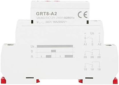 GRT8- Timer Din AC230V, AC/DC 12V-240V Single Function Din Rail Time Relay Industrial Control Auto Timer Relay