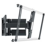 Vogel's THIN 550 ultra strong full-motion TV wall bracket for large (40-100 inch) or heavy (max. 154lbs/70 kg) TVs, swivels up to 120°, tiltable, max. VESA 600x400, ultra slim TV wall mount