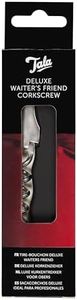 Tala Waiter's Friend Corkscrew – 3-in-1 Bottle Opener with Corkscrew, Foil Cutter & Cap Lifter, Compact Wine & Bar Tool, Essential for Entertaining & Home Use