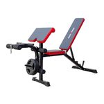 Zorex ZF-110 Adjustable Bench with preacher pad, Home Gym Multipurpose Weight Training, Adjustable Incline, Decline, Flat Bench|Weightlifting Bench|Home Workout, 250 kg Weight Limit