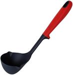 Swiss Diamond SD"No More Mess!" Ladle, 1 Piece, Black/Red